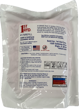 Picture of 1st Ayd Hand and Surface Cleaning Towels Refill 72 sheets/package 8pk/cs