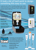 Picture of White VersaClenz Touch Free Sanitizer & Soap Dispenser (includes batteries) 6/cs