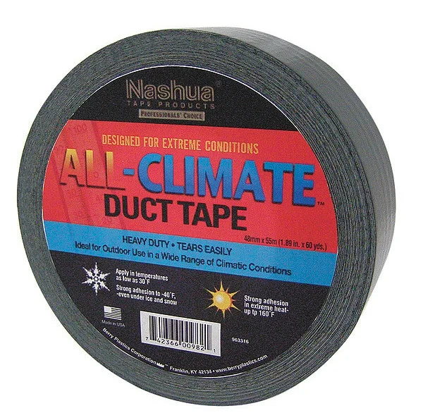 Picture of All Climate Duct Tape Black1.89" x 60 yd 16/Case 11mil