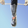 Picture of Sani-Boot Clear Boot Covers with Tie Top HDPE 50/box 5 boxes/cs -SOLD BY THE BOX-