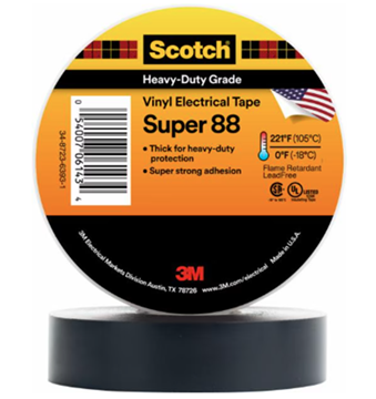 Picture of Scotch Super 88 ElectricalTape  1 1/2 in. x 44 ft. 10/bx