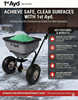 Picture of Heavy Duty Ice Melt Spreader w/Air Filled Tires 130 lb. Capacity (DO NOT SHIP FEDEX)