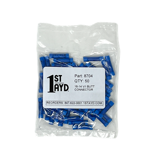 Picture of Blue Vinyl Butt Connectors50/Box