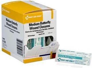 Picture of Butterfly Bandage3/8" x 1 3/4" - 100/Box