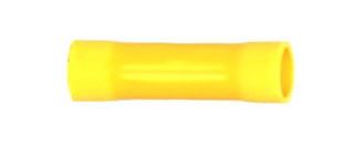 Picture of Yellow Vinyl Butt Connectors50/Box