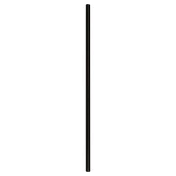 Picture of Empress Jumbo Straw Unwrapped Blk 7.75"  10/500 cs
